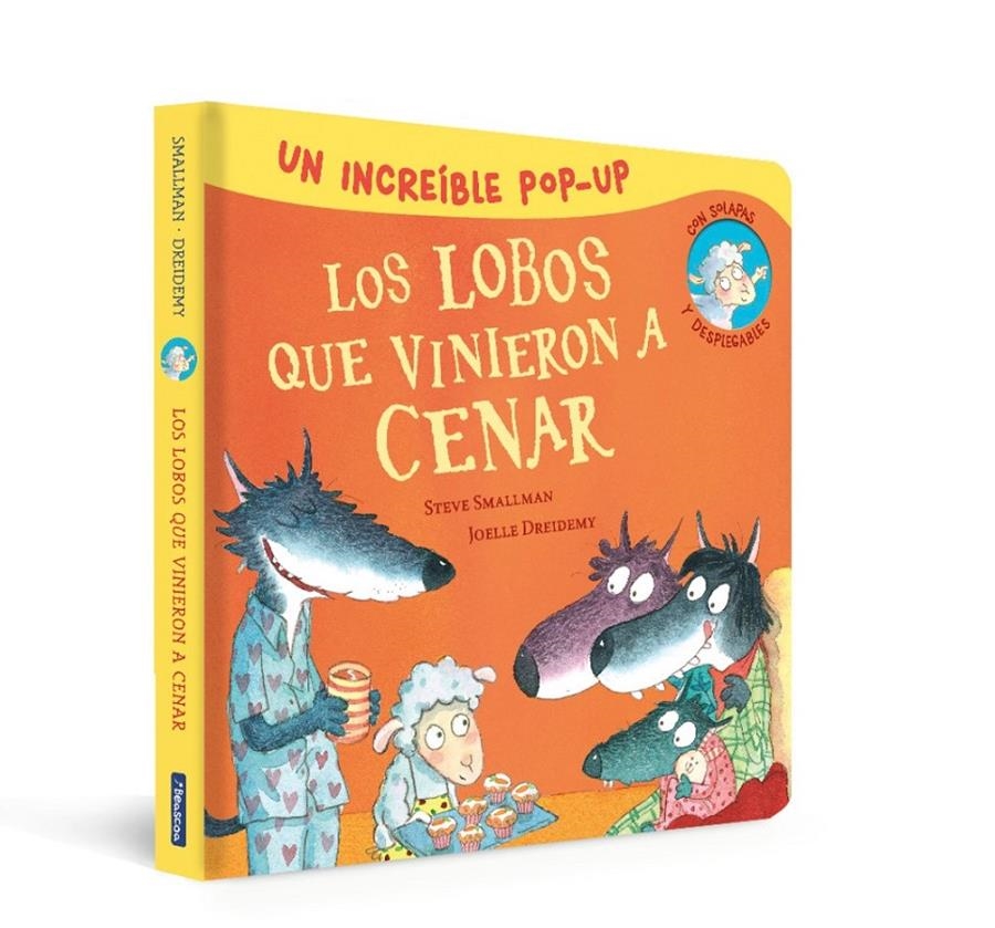 LOBOS QUE VINIERON A CENAR, LOS (LIBRO POP-UP) [CARTONE] | SMALLMAN, STEVE | Akira Comics  - libreria donde comprar comics, juegos y libros online