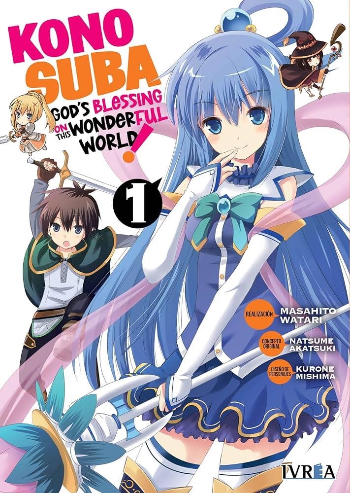 KONOSUBA! Nº01 (REEDICION) [RUSTICA] | WATARI / AKASUKI / MISHIMA | Akira Comics  - libreria donde comprar comics, juegos y libros online