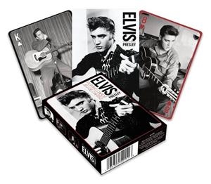 ELVIS PRESLEY: BARAJA DE POKER BLACK & WHITE [CAJA] | Akira Comics  - libreria donde comprar comics, juegos y libros online
