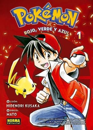 POKEMON: ROJO, VERDE Y AZUL Nº01 (COLECCION 01) REEDICION [RUSTICA] | KUSAKA, HIDENORI / YAMAMOTO, SATOSHI | Akira Comics  - libreria donde comprar comics, juegos y libros online