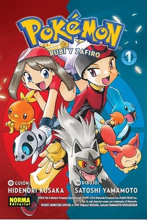 POKEMON: RUBI Y ZAFIRO Nº01 (COLECCION 09) [RUSTICA] | KUSAKA, HIDENORI / YAMAMOTO, SATOSHI | Akira Comics  - libreria donde comprar comics, juegos y libros online