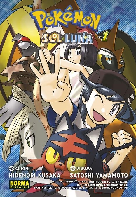 POKEMON SOL Y LUNA Nº01 (REEDICION) [RUSTICA] | KUSAKA / YAMAMOTO | Akira Comics  - libreria donde comprar comics, juegos y libros online