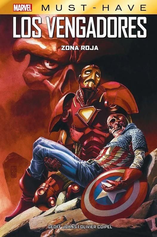 MARVEL MUST-HAVE: LOS VENGADORES, ZONA ROJA [CARTONE] | JOHNS, GEOFF / COIPEL, OLIVIER | Akira Comics  - libreria donde comprar comics, juegos y libros online