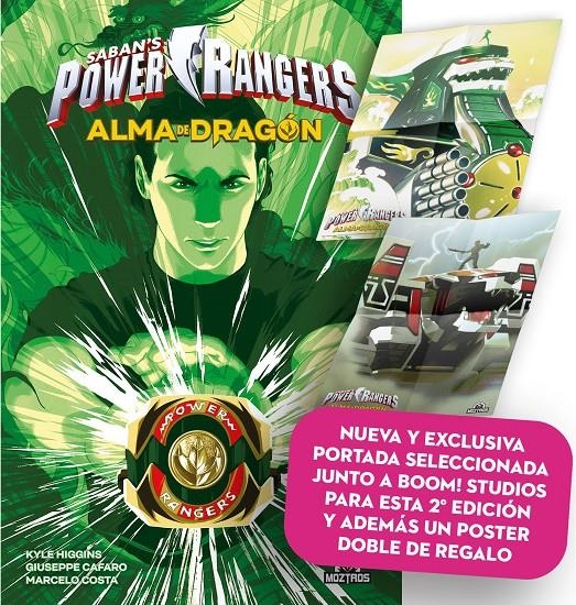 POWER RANGERS: ALMA DE DRAGON (REEDICION) [CARTONE] | HIGGINS, KYLE | Akira Comics  - libreria donde comprar comics, juegos y libros online