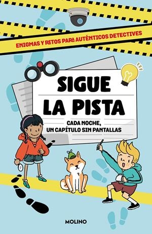SIGUE LA PISTA: CADA NOCHE UN CAPITULO SIN PANTALLAS [RUSTICA] | Akira Comics  - libreria donde comprar comics, juegos y libros online