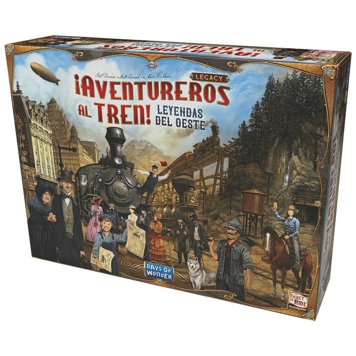 AVENTUREROS AL TREN! LEYENDAS DEL OESTE (JUEGO LEGACY) [CAJA] | Akira Comics  - libreria donde comprar comics, juegos y libros online