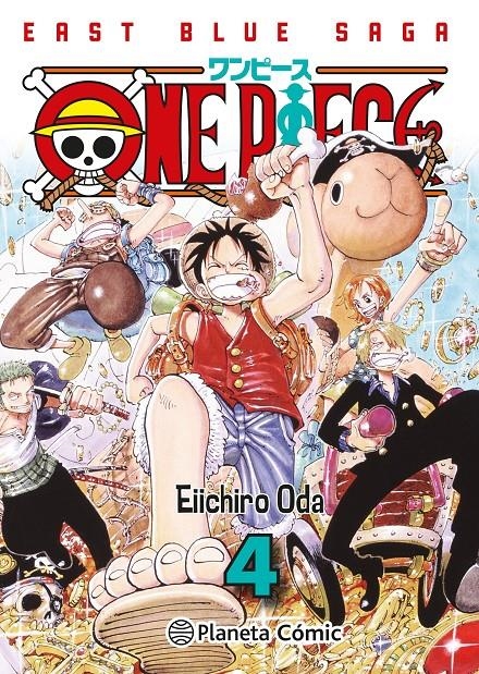ONE PIECE VOL.04: EAST BLUE SAGA (NUEVA EDICION 3 EN 1) [RUSTICA] | ODA, EIICHIRO | Akira Comics  - libreria donde comprar comics, juegos y libros online