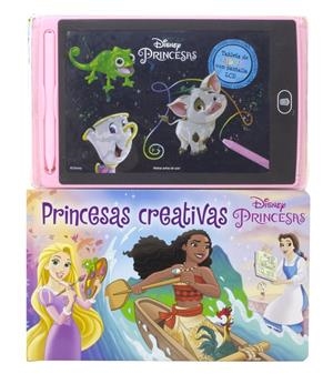 DISNEY: PRINCESAS CREATIVAS (LIBRO CON PANTALLA LCD MULTICOLOR) [CARTONE] | Akira Comics  - libreria donde comprar comics, juegos y libros online