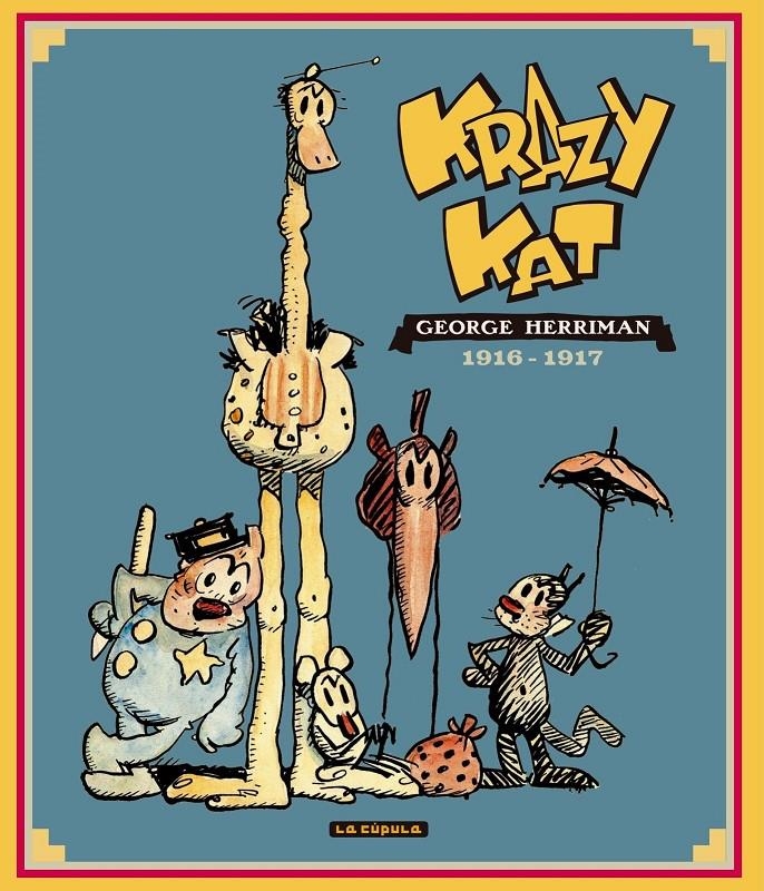 KRAZY KAT: GEORGE HERRIMAN (1916-1917) [RUSTICA] | HERRIMAN, GEORGE | Akira Comics  - libreria donde comprar comics, juegos y libros online