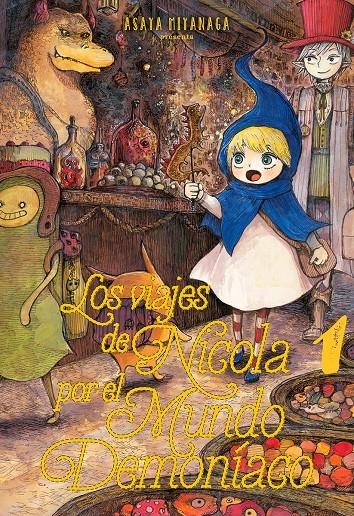 VIAJES DE NICOLA POR EL MUNDO DEMONIACO, LOS Nº01 [RUSTICA] | MIYANAGA, ASAYA | Akira Comics  - libreria donde comprar comics, juegos y libros online