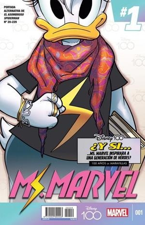 ASOMBROSO SPIDERMAN Nº20 / Nº229 (ESPECIAL DISNEY 100 PORTADA MS MARVEL) [GRAPA] | Akira Comics  - libreria donde comprar comics, juegos y libros online