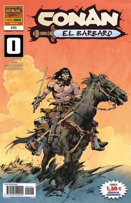 CONAN EL BARBARO Nº16 / Nº0 [GRAPA] | Akira Comics  - libreria donde comprar comics, juegos y libros online