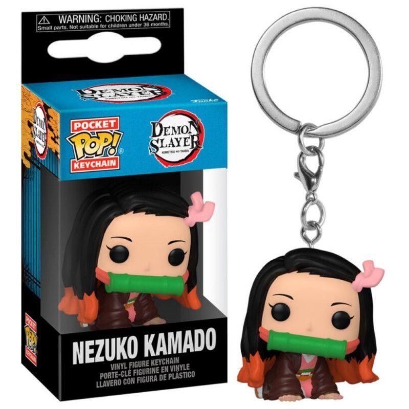 POP! POCKET KEYCHAIN DEMON SLAYER (GUARDIANES DE LA NOCHE): NEZUKO KAMADO [CAJA] | Akira Comics  - libreria donde comprar comics, juegos y libros online