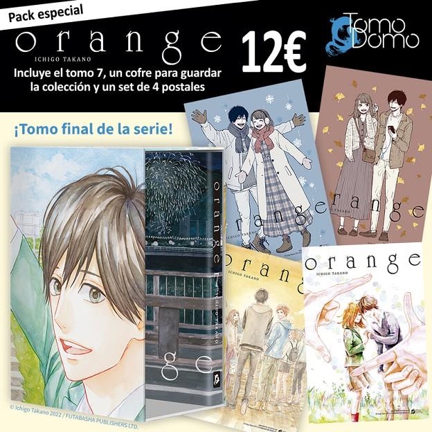 ORANGE VOL.7 (PACK CON EL COFRE) [RUSTICA] | TAKANO, ICHIGO | Akira Comics  - libreria donde comprar comics, juegos y libros online