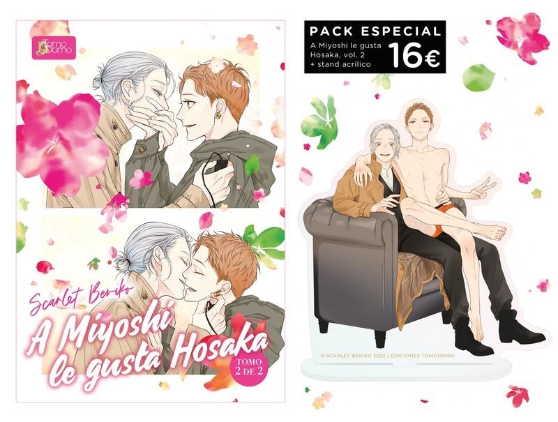 A MIYOSHI LE GUSTA HOSAKA (EDICION ESPECIAL CON STAND ACRILICO) Nº02 [RUSTICA] | BERIKO, SCARLET | Akira Comics  - libreria donde comprar comics, juegos y libros online