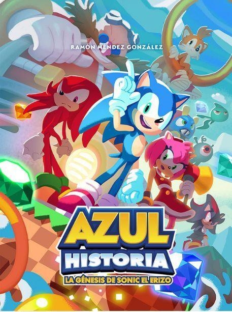 AZUL HISTORIA: LA GENESIS DE SONIC EL ERIZO [CARTONE] | MENDEZ RAMON | Akira Comics  - libreria donde comprar comics, juegos y libros online