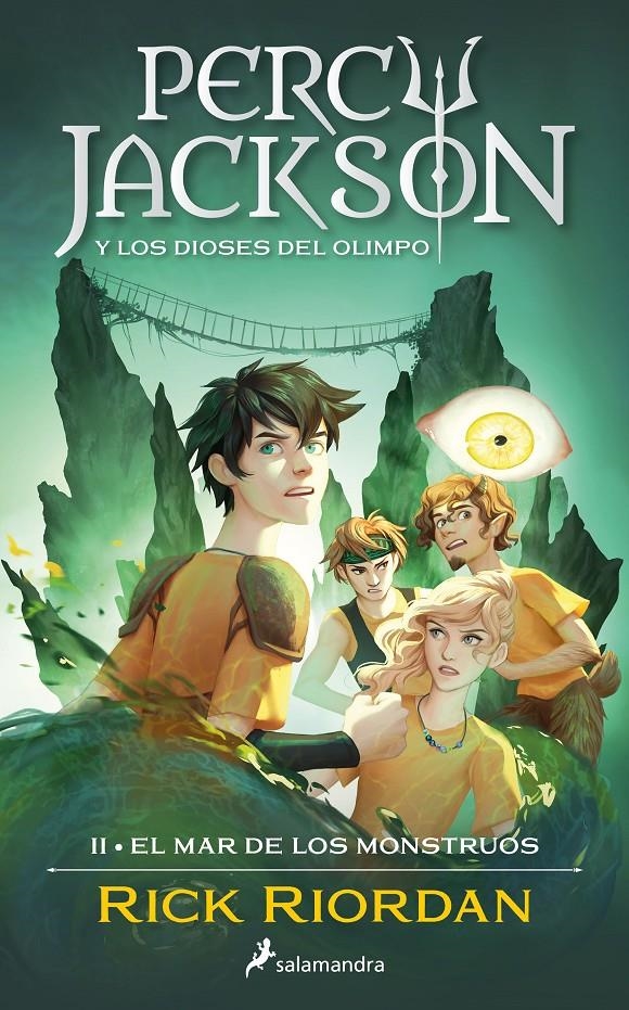 PERCY JACKSON Y LOS DIOSES DEL OLIMPO Nº2: EL MAR DE LOS MONSTRUOS [RUSTICA] | RIORDAN, RICK | Akira Comics  - libreria donde comprar comics, juegos y libros online