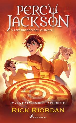 PERCY JACKSON Y LOS DIOSES DEL OLIMPO Nº04: LA BATALLA DEL LABERINTO [RUSTICA] | RIORDAN, RICK | Akira Comics  - libreria donde comprar comics, juegos y libros online