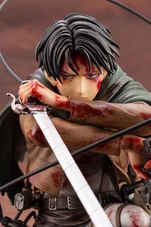 ATTACK ON TITAN: ESTATUA LEVI FORTITUDE ARTFXJ PVC 1/7 VER. 17 CM [CAJA] | Akira Comics  - libreria donde comprar comics, juegos y libros online