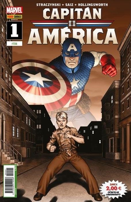 CAPITAN AMERICA Nº156 / Nº01 [GRAPA] | STRACZYNSKI / SAIZ | Akira Comics  - libreria donde comprar comics, juegos y libros online