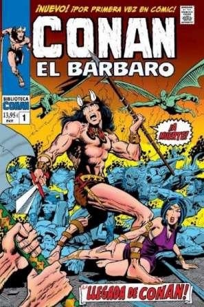 BIBLIOTECA MARVEL: CONAN EL BARBARO Nº01 (1970-71 / 1-5 USA) [RUSTICA] | Akira Comics  - libreria donde comprar comics, juegos y libros online
