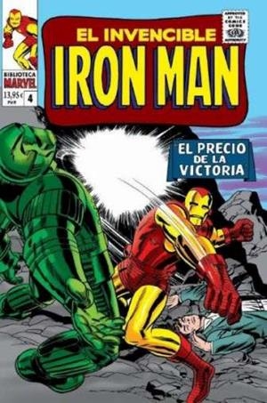 BIBLIOTECA MARVEL: EL INVENCIBLE IRON MAN Nº04 (1965-66 / 67-76 USA) [RUSTICA] | LEE, STAN  | Akira Comics  - libreria donde comprar comics, juegos y libros online