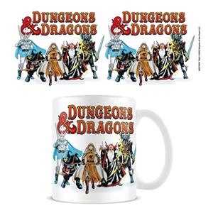 DUNGEONS & DRAGONS: TAZA RETRO GROUP (CERAMICA) [CAJA] | Akira Comics  - libreria donde comprar comics, juegos y libros online