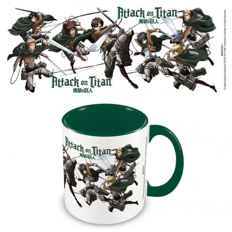 ATTACK ON TITAN: TAZA CHARACTERS SEASON 3 (CERAMICA) [CAJA] | Akira Comics  - libreria donde comprar comics, juegos y libros online