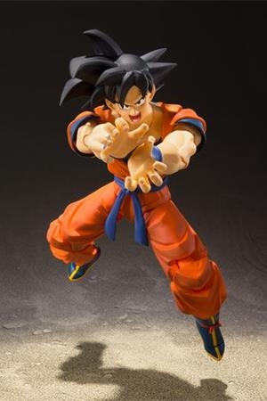 DRAGON BALL Z: FIGURA SON GOKU (A SAIYAN RAISED ON EARTH)  S.H. FIGUARTS 14 CM [CAJA] | Akira Comics  - libreria donde comprar comics, juegos y libros online