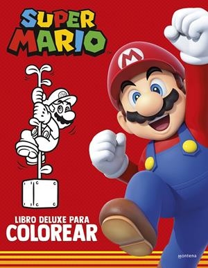 SUPER MARIO: LIBRO DELUXE PARA COLOREAR [RUSTICA] | Akira Comics  - libreria donde comprar comics, juegos y libros online
