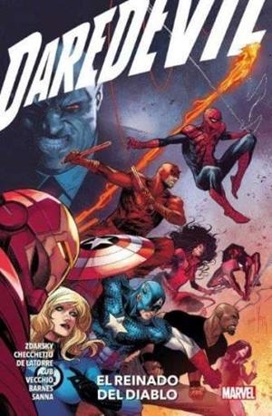 MARVEL PREMIERE: DAREDEVIL VOL.08, REINADO DEL DIABLO [RUSTICA] | ZDARSKY, CHIP | Akira Comics  - libreria donde comprar comics, juegos y libros online