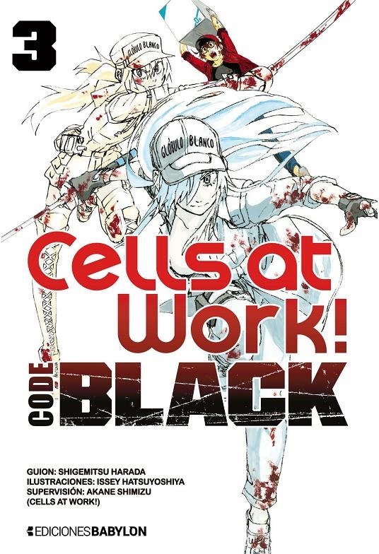 CELLS AT WORK CODE BLACK Nº03 [RUSTICA] | SHIMIZU, AKANE | Akira Comics  - libreria donde comprar comics, juegos y libros online