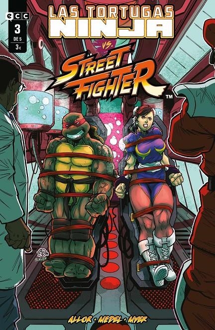 TORTUGAS NINJA VS. STREET FIGHTER Nº03 (3 DE 5) [GRAPA] | ALLOR, PAUL | Akira Comics  - libreria donde comprar comics, juegos y libros online