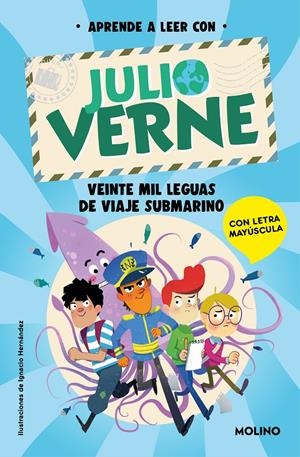 APRENDE A LEER CON JULIO VERNE: VEINTE MIL LEGUAS DE VIAJE SUBMARINO [RUSTICA] | VERNE, JULIO / GREEN, SHIA | Akira Comics  - libreria donde comprar comics, juegos y libros online