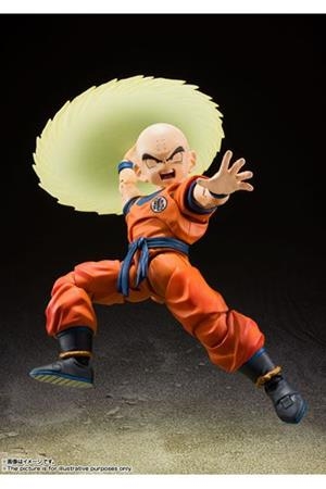 DRAGON BALL Z: FIGURA KRILLIN EARTH'S STRONGEST MAN S.H. FIGUARTS 12 CM PVC [CAJA] | Akira Comics  - libreria donde comprar comics, juegos y libros online