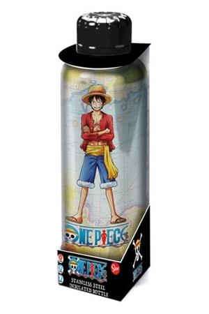 ONE PIEC: BOTELLA TERMO ACERO INOXIDABLE E 515 ML  | Akira Comics  - libreria donde comprar comics, juegos y libros online