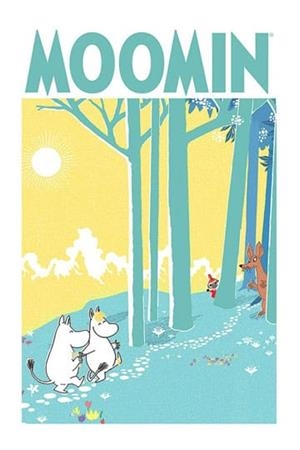 MOOMIN: POSTER EFECTO 3D BOSQUE ENMARCADO PARA PARED 26 X 20 CM | Akira Comics  - libreria donde comprar comics, juegos y libros online