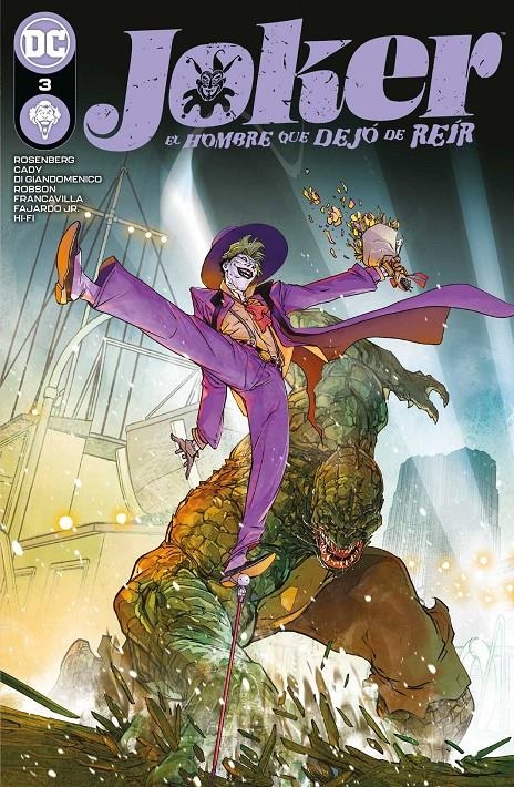 JOKER: EL HOMBRE QUE DEJO DE REIR Nº03 [RUSTICA] | ROSENBERG, MATTHEW | Akira Comics  - libreria donde comprar comics, juegos y libros online
