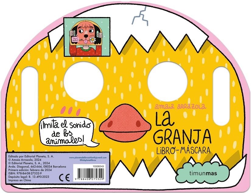 GRANJA, LA (LIBRO MASCARA) [CARTONE] | ARRAZOLA, AMAIA | Akira Comics  - libreria donde comprar comics, juegos y libros online