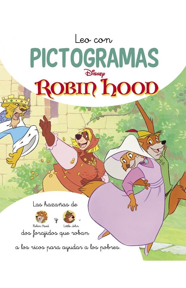 LEO CON PICTOGRAMAS DISNEY: ROBIN HOOD [CARTONE] | Akira Comics  - libreria donde comprar comics, juegos y libros online