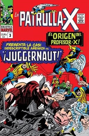 BIBLIOTECA MARVEL: LA PATRULLA X VOL.03 (1965-1966 / 12-16 USA) [RUSTICA] | LEE, STAN / KIRBY, JACK | Akira Comics  - libreria donde comprar comics, juegos y libros online