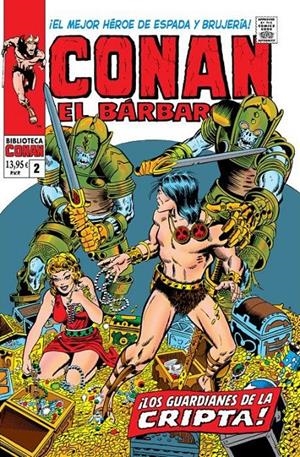 BIBLIOTECA MARVEL: CONAN EL BARBARO Nº02 (1971 / 6-10 USA) [RUSTICA] | THOMAS, ROY  | Akira Comics  - libreria donde comprar comics, juegos y libros online