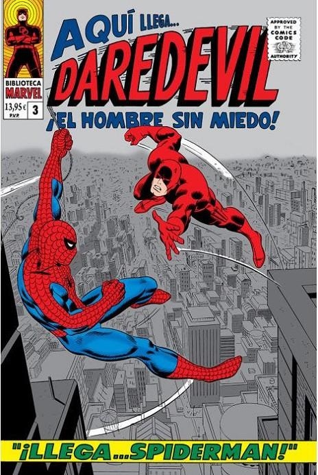 BIBLIOTECA MARVEL: DAREDEVIL Nº03 (1966 / 13-18 USA) [RUSTICA] | LEE / KIRBY | Akira Comics  - libreria donde comprar comics, juegos y libros online