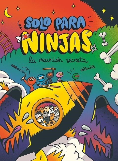 SOLO PARA NINJAS Nº07: LA REUNION SECRETA [CARTONE] | PUÑO | Akira Comics  - libreria donde comprar comics, juegos y libros online