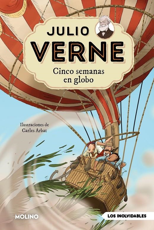 JULIO VERNE 5: CINCO SEMANAS EN GLOBO [CARTONE] | VERNE, JULIO / ARBAT, CARLES | Akira Comics  - libreria donde comprar comics, juegos y libros online
