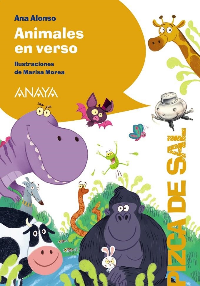 ANIMALES EN VERSO [RUSTICA] | ALONSO, ANA / MOREA, MARISA | Akira Comics  - libreria donde comprar comics, juegos y libros online