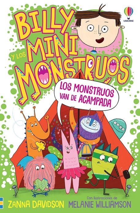 BILLY Y LOS MINI MONSTRUOS Nº09: LOS MONSTRUOS VAN DE ACAMPADA [RUSTICA] | DAVIDSON, SUSANNA | Akira Comics  - libreria donde comprar comics, juegos y libros online