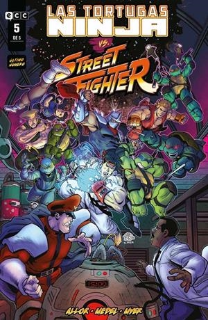 TORTUGAS NINJA VS. STREET FIGHTER Nº05 (5 DE 5) [GRAPA] | ALLOR, PAUL | Akira Comics  - libreria donde comprar comics, juegos y libros online