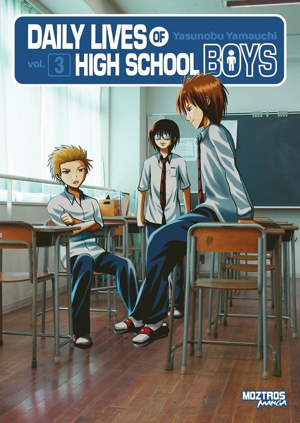 DAILY LIVES OF HIGH-SCHOOL BOYS Nº03 [RUSTICA] | YAMAUCHI, YASUNOBU | Akira Comics  - libreria donde comprar comics, juegos y libros online