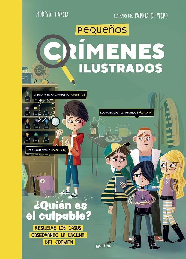 PEQUEÑOS CRIMENES ILUSTRADOS [CARTONE] | GARCIA, MODESTO / DE PEDRO, PATRICIA | Akira Comics  - libreria donde comprar comics, juegos y libros online